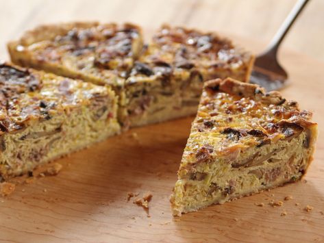 Cowgirl Quiche Recipe : Ree Drummond : Food Network - FoodNetwork.com  skip the crust for  healthier version. Creamed Leeks, Quiche Recipe, Pioneer Woman Recipes, Pastry Flour, Ree Drummond, Quiche Recipes, Pioneer Woman, Leeks, Food Network