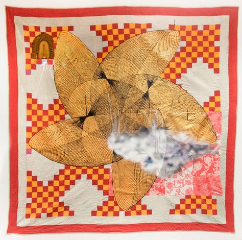 Sanford Biggers’s “7 Heavens” is a Quilted Portal to Black Liberation – ARTnews.com Black Liberation, Sculpture Drawing, Seven Heavens, Fashion Poster Design, Film Video, Institute Of Contemporary Art, 7th Heaven, Sacred Geometry Art, Blue Pigment