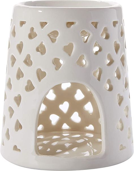 Air Dry Clay Wax Melter, Bedroom Decor Romantic, Ceramic Oil Burner, Essential Oil Burner, Tart Warmer, Balcony Patio, Tealight Candle Holder, Room Balcony, Wax Melters