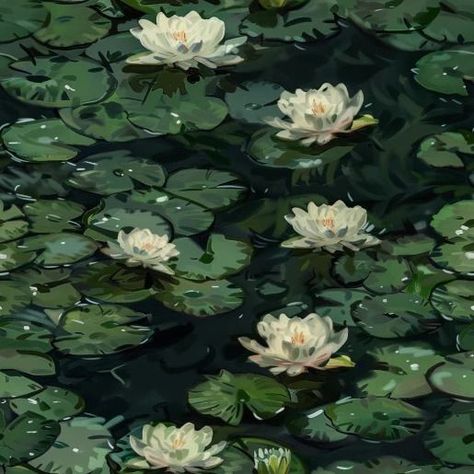 Milton Lillies Wallpaper Green Art Icon, Lotus Laptop Wallpaper, Elegant Green Aesthetic, Plant Aestethic, Academia Green Aesthetic, Lilly Core Aesthetic, Green Things Aesthetic, Dark Olive Green Aesthetic, Green Cinematography