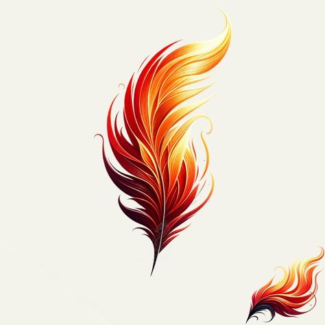 Upsilon Fiery Feathers # # # #CreativeInspiration #ArtisticExpression #tattooworldwide #DigitalArtistry #FantasyDesign #tattoofeather #feathertattoo #ArtisticVision #tattoogallery #InspiringArt #tattooinspo #quilltattoo #fiery #quill Rising Phoenix Tattoo Feminine, Phoenix Feathers, Phoenix Feather Tattoos, Quill Tattoo, Rising Phoenix Tattoo, Phoenix Tattoo Feminine, Phoenix Tattoos, Feather Illustration, Peacock Tattoo