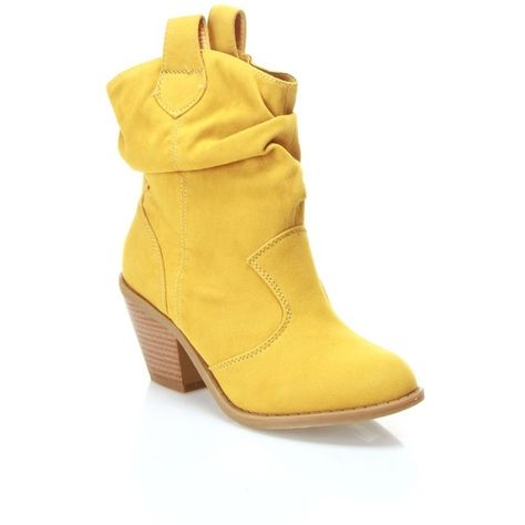 0 Magic Shoes, Cowboy Stuff, Yellow Boots, Best Friend Necklaces, Yellow Shoes, The Rack, Plus Size Womens Clothing, Mellow Yellow, Fashion Accessories Jewelry