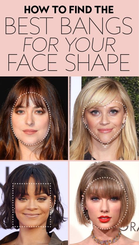 Find the Best Bangs for Your Face Shape | Bangs Hairstyles | How to Cut Bangs Oval Face Bangs, Best Bangs, Bangs For Round Face, How To Cut Bangs, Face Shape Hairstyles, Bangs With Medium Hair, Fall Hair Color For Brunettes, Oval Face Shapes, Fringe Hairstyles