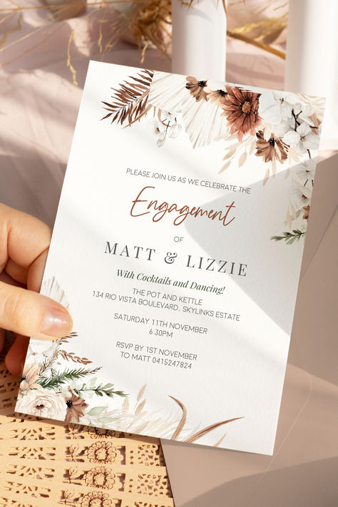 Engament Invitation Card Design, Rustic Engagement Party Invitations, Unique Engagement Invitations, Engagement Card Invitation, Best Engagement Invitation Card, Online Engagement Invitation, Invitation Engagement Design, Engement Invitation Card Design, Unique Engagement Invitation Cards