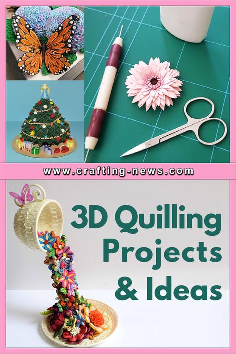 Basic Quilling, 3d Paper Quilling, Quilling Patterns Tutorials, Quilling Images, Diy Quilling Crafts, Quilling Projects, Quilling Animals, Paper Quilling Tutorial, Paper Quilling For Beginners