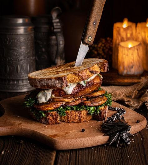 Viking Food, Medieval Recipes, Signature Dishes, The Games, Food Obsession, The Witcher, Food Design, Recipe Book, Food Styling