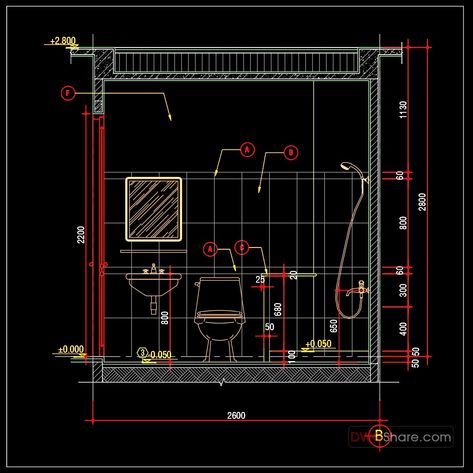 91.WC Layout elevations details AutoCAD drawing download Autocad Layout, Amsterdam Apartment, Elevation Drawing, Cad Blocks, Autocad Drawing, Cad Drawing, Detailed Drawings, Traditional Bathroom, Bathroom Sink Faucets