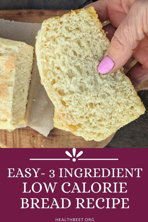 Low Calorie Bread, Low Fat Low Carb, Healthy Bread Recipes, Lowest Carb Bread Recipe, Boiled Egg Diet Plan, Healthy Bread, Low Carb Dinner Recipes, Bread Machine Recipes, No Calorie Foods