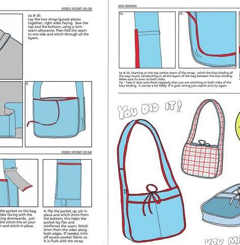 New SeWiNG PaTTeRN*!*!*! Why not try learning to sew and make your own Donny bag! PDF pattern available on the website NoW! 🌀🌀🌀🌀🌀 easy to follow illustrated instructions and video tutorial 🙂‍↔️ How To Make Handles For Bags, Bag Template Sewing, Sew A Bag Free Pattern, How To Sew Bag, Purse Sewing Patterns Free, Bag Patterns To Sew Free, Small Bag Patterns To Sew, Shoulder Bag Patterns To Sew, Sewing Bags Patterns Free