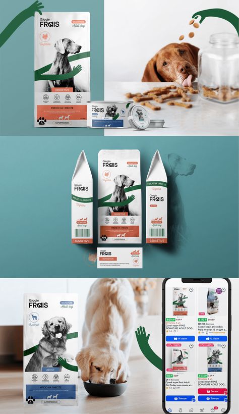 Glogin FRAIS | Pet food packaging on Behance Dog Food Packaging, Pet Food Packaging, Fish Food, Graphic Design Adobe, Pet Food, Food Packaging, Photoshop Adobe, Dog Food, Food Design