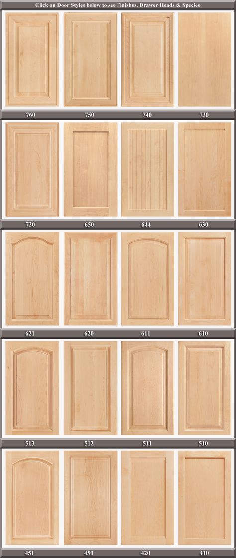 Cabinet Faces Styles, Cabinet Fronts Styles, Kitchen Cabinets Fronts, Wooden Cupboard Design, Types Of Kitchen Cabinets, Cabinet Door Designs, Kitchen Cabinet Door Styles, Kitchen Cabinets Doors, Cabinet Door Style