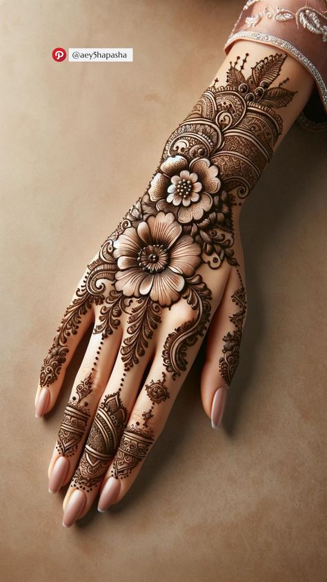 #festivehenna #creativehenna #mehndidesigns #hennapatterns #festivalmehndi #handmehndi #elegantdesign #traditionalmehndi #hennatattoos #artisticmehndi #beautifulhenna #hennastyle #bridalmehndi #uniquehenna #mehndihands #floralpatterns #delicatehenna #modernhenna #mehndiart #hennainspiration #prettymehndi #festivaldesigns #detailedhenna #hennalove #mehnditatoos Thick Henna Designs, 3d Mehendi Designs, Full Hand Henna Designs, Legs Mehndi Design, Mehndi Design Pictures, Very Simple Mehndi Designs, Simple Mehndi Designs Fingers, Modern Mehndi Designs, Full Mehndi Designs