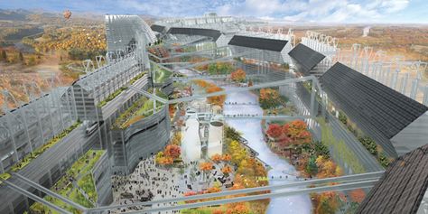 Arcology, Urban Agriculture, True Legend, University Of Arizona, File Image, Modern City, American Cities, Urban Planning, Experiential