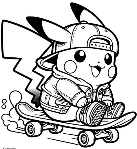 21 Pikachu Coloring Pages (Free Unique Printables) coloringbookmarksforkids #springcoloringpagesforkids #coloringart #prekprintables Pokémon Coloring Pages, Felix Drawing, Disney Coloring Pages Printables, Pikachu Coloring, Boys Coloring Pages, Chibi Coloring, Pokemon Coloring Sheets, Pikachu Coloring Page, Bunny Coloring