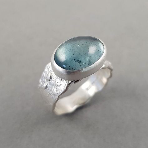 Jewellery Workshop, Aquamarine Cabochon, Moss Aquamarine, Aquamarine Necklace, Jewelry Workshop, Aquamarine Ring, Aquamarine Rings, Cornwall, Aquamarine