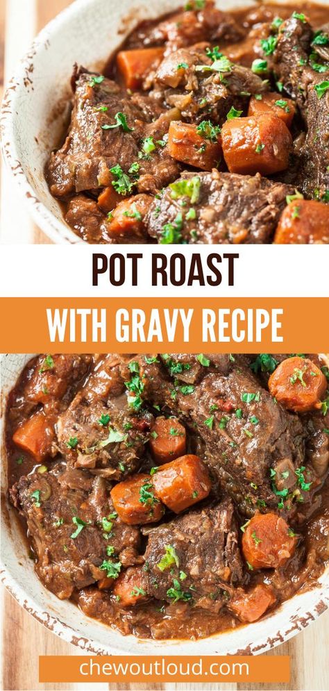 Pot Roast Crock Pot Recipes With Mashed Potatoes, Roast With Mashed Potatoes And Gravy, Slow Cooker Pot Roast With Gravy, Pot Roast Gravy Recipe, Pot Roast Mashed Potatoes And Gravy, Pot Roast Crock Pot Recipes With Gravy, Pot Roast Brown Gravy Crock Pot, Gravy For Pot Roast, Roast Beef With Mashed Potatoes