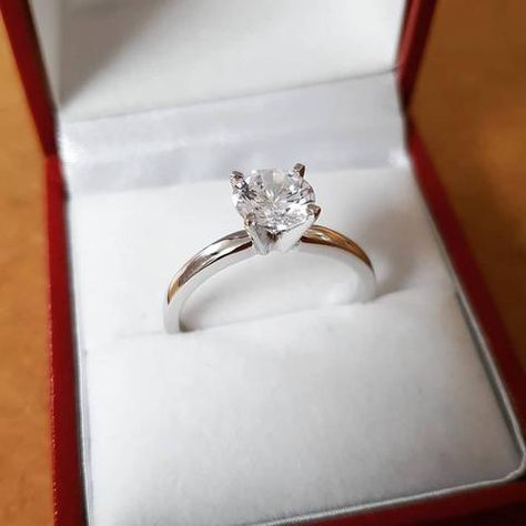 Silver Marriage Rings, Simple Silver Wedding Rings, Dark Bride, Rings 2022, Heart Solitaire Ring, Emerald Cut Solitaire Ring, Cute Engagement Rings, Future Engagement Rings, Round Halo