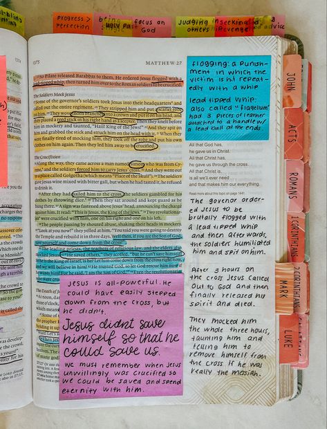 Matthew Bible Study Notes, Bible Goals, Matthew 27, Matthew Bible, Esv Bible, Matthew 1, Cute Bibles, Bible Study Lessons, Bible Time