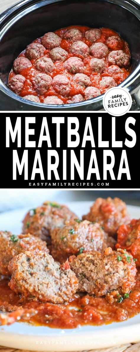 Healthy Crock Pot Meatballs, Crockpot Meatballs In Marinara Sauce, Spaghetti Squash Recipes Meatballs, The Best Crockpot Meatballs, Meatballs Marinara Crockpot, Meatballs Subs Crockpot, Crock Pot Meatball Subs, Best Crockpot Meatball Recipe, Easy Crockpot Spaghetti And Meatballs