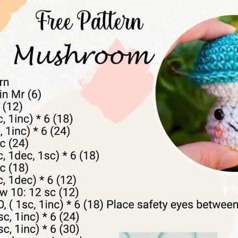 AMIGURUMI 🧶 CROCHET PATTERN on Instagram: "Vute mini mushroom 🍄 Design and pattern by meow.amigurumi 🍄🍄🍄" Mushroom Pop Crochet Pattern, Pop It Mushroom Crochet Pattern, Crochet Mushroom Pop It Pattern Free, Mushroom Pop Crochet, Pop Mushroom Crochet Pattern, Mushroom Pop It Crochet, Crochet Fidget Mushroom Free Pattern, Crochet Mushroom Popper, Mushroom Pop It Crochet Pattern