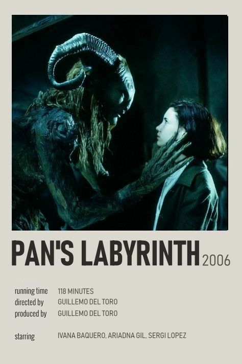 Labyrinth Movie Poster, Ivana Baquero, Pan's Labyrinth, Indie Movie Posters, Labyrinth Movie, Doug Jones, Movies To Watch Teenagers, Army Officer, Iconic Movie Posters