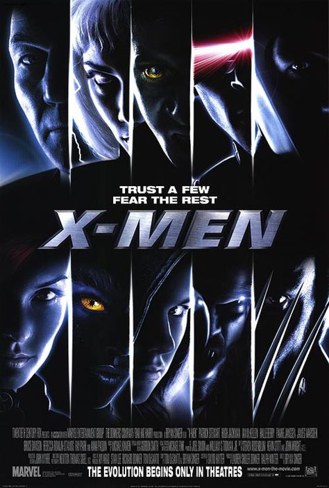 X-Men (2000) - The one that started them all. This movie is one of my go-to films when nothing is scratching my itch. Famke Janssen, Rebecca Romijn, Ian Mckellen, Patrick Stewart, Movies Worth Watching, Septième Art, I Love Cinema, See Movie, Hero Movie