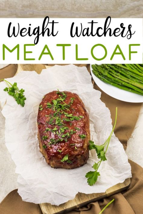 Weight Watchers Turkey Meatloaf, Weight Watchers Meatloaf Recipe, Weight Watchers Meatloaf, Ground Turkey Meatloaf, Turkey Meatloaf Recipe, Meatloaf Recipes Healthy, Turkey Meatloaf Recipes, Healthy Recipes Clean, Weight Watcher Dinners