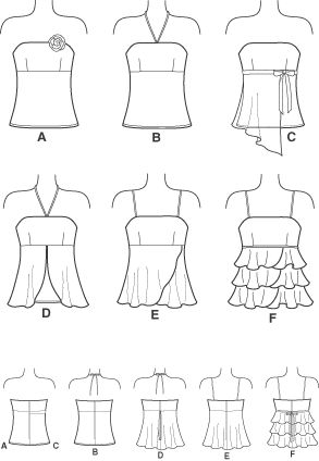 Y2k Tank Top Sewing Pattern, Cute Summer Top Sewing Pattern, Different Tank Top Styles, Cute Shirt Pattern Sewing, Sewing Ideas Clothes Tops, Make Your Own Clothes Beginners, Flowy Tank Top Sewing Pattern, Easy Cute Tops To Sew, Tops To Make Sewing