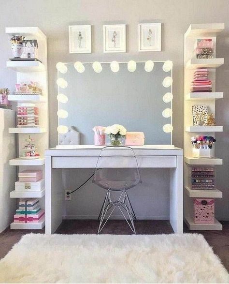 Cool Teen Bedrooms, Teenage Room Decor, Teenage Room, Bedroom Decor For Teen Girls, Dekorasi Kamar Tidur, Girl Bedroom Designs, Teen Room Decor, Teenage Bedroom, Teen Bedroom Decor