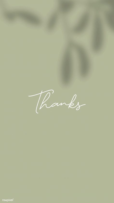 Thank You Typography, Background Mobile, Name Card Design, Thank You Card Design, English Word, Words Wallpaper, 背景 シンプル, Minimalist Wallpaper, Green Wallpaper