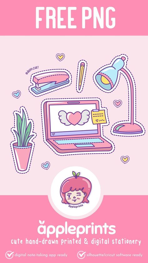 Cute Digital Stickers Free, Digital Stickers Goodnotes Free Png, Digital Stickers Free Png, Sticker Set Free Printable, Goodnotes Freebies, Good Notes Stickers Png, Good Notes Stickers Free, Goodnotes Stickers Free Png, Free Goodnotes Stickers