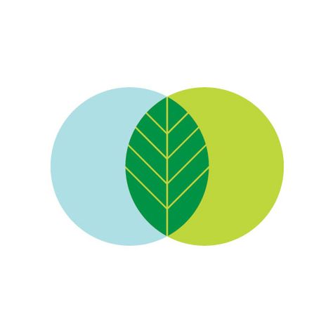 Ignore the blue and light green on the right. Love the two-toned leaf image. Simple. Clean. Iconic. World Logo Design, Designer Typography, Eco Friendly Logo, Garden Logo, Coaching Logo, World Logo, Eco Materials, Logo Instagram, Eco Logo