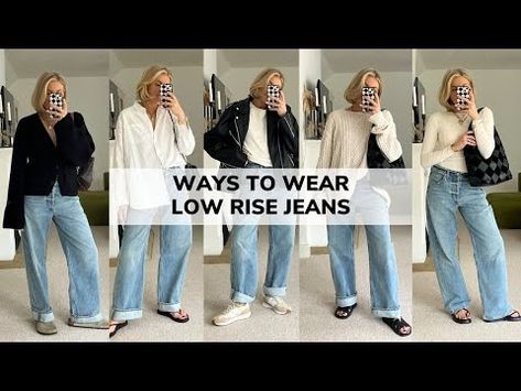 Low Rise Jeans Outfit, Jeans Outfit Ideas, Outfit Ideas For Spring, Jeans Outfit, Low Rise Jeans, Citizens Of Humanity, How To Style, Jean Outfits, Wardrobe Essentials