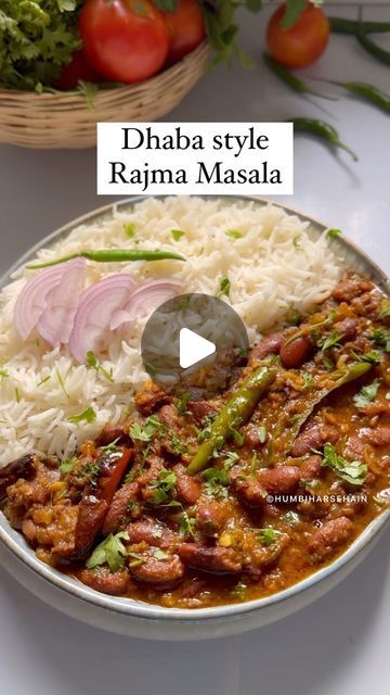 निधि राठौड़ on Instagram: "Dhaba style Rajma Masala😋 SAVE the video to try it later :))
➡️ Steps :-
1) In a pressure cooker add 200 gram and overnight soaked Rajma, add 1½ cup water or good enough to dip the Rajma, add  ½ tsp Salt,  ¼ tsp Red chilli powder, 1 Bay leaf, 1 Black Cardamom, 3 green Cardamom, 2 Clove, ghee
2) Cover the lid and pressure cook until 6 whistle 
3) Meanwhile heat oil in a kadhai 
5) Add 2 dry red Chilli and splutter 1 tsp Cumin seeds
6) Add 1 tbsp Ginger garlic paste and fry until raw smell goes off
7) Add in 3 medium size chopped Onion and fry until Onion turns brown 
8) Add in tomato purée ( 3 tomato ) and 1 tsp Salt. Mix and cook for 8-10 min. 
9) Once tomato is nicely cooked add  ½ tsp Turmeric powder, 1 tsp Red chilli powder, 1  ½ tsp Coriander powder,  ½ tsp Rajma Recipe Video, Rajma Masala, Rajma Recipe, Black Cardamom, Green Cardamom, Ginger Garlic Paste, Red Chilli Powder, Cumin Seeds, Food Content