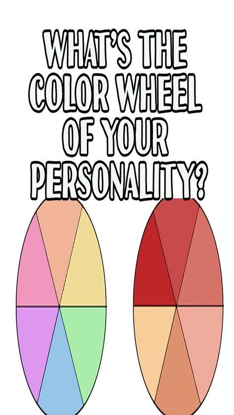 What's The Color Wheel Of Your Personality? If You Were A Color You Would Be, How To Find Your Favorite Color, Wheel Of Questions, Fdd9d9 Color, What’s Your Type, Which Are You Today, What Color Are You, True Colors Personality Test, Color Wheel Challenge