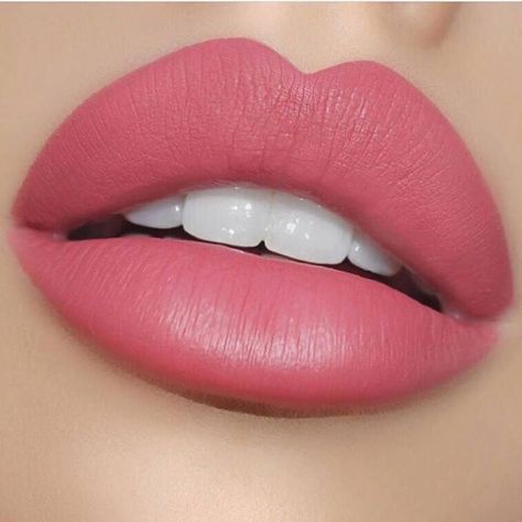 We are in love with this#ROSEMATTER liquid lipstick from @jeffreestarcosmetics. Is this a woo or a boo? #lipstick #liquidlipstick http://ift.tt/2fLI34q Makeup Bibir, Spring Lip Colors, Best Lipsticks, Lips Shades, Natural Lip Balm, Pink Lipstick, Lip Colour, Lip Art, Beautiful Lips