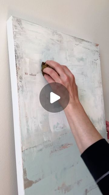 Acrylic Paint Wall Art, Moody Artwork Abstract Art, Diy Canvas Art Videos, Acrylic Art Lessons, Peaceful Abstract Art, Abstract Art Painting Tutorial, Abstract Painting Acrylic Tutorials, Abstract Landscapes Acrylic, Abstract Painting Tutorial Videos