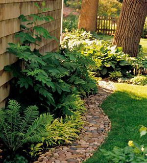 Add Curves Walkway Ideas, Plants Growing, Garden Path, Garden Pathway, Garden Edging, Yard Ideas, Lawn And Garden, Shade Garden, Front Garden