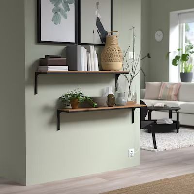 Wall mounted shelves - IKEA Shelves Ikea, Wall Shelving Systems, Wall Shelving, Ikea Website, Mounted Shelves, Shelving Systems, Wall Mounted Shelves, Wall Shelves, Shelving Unit