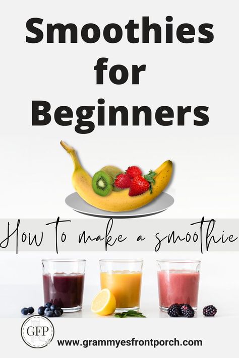 smoothie recipes Smoothie For Beginners, Basic Smoothie Recipes, Easy At Home Smoothies Recipes, Homemade Smoothies Recipes Healthy, What To Put In Smoothies, Basic Fruit Smoothie Recipe, Beginner Smoothie Recipes, Personal Smoothie Recipes, Smoothies For Health