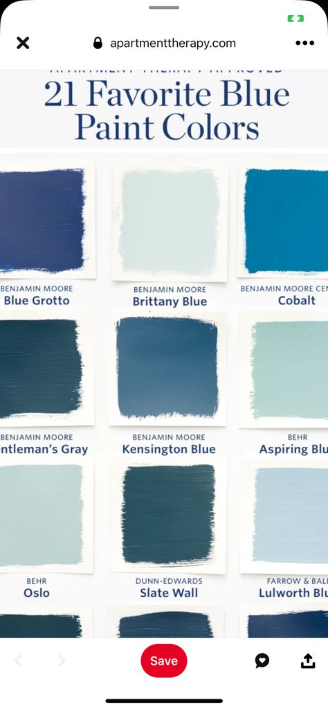 Blue Paint Colors Nursery, Paint Colors Nursery, Benjamin Moore Blue Paint Colors, Valspar Blue, Blue Interior Paint, Benjamin Moore Blue, Nursery Paint Colors, Makeover Bedroom, Blue Paint Colors