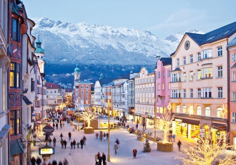 Christmas Markets in Innsbruck | When and Where to Find Them Austria Winter, Innsbruck Austria, World Most Beautiful Place, Austria Travel, Innsbruck, Most Beautiful Cities, Beautiful Places In The World, Salzburg, Most Beautiful Places