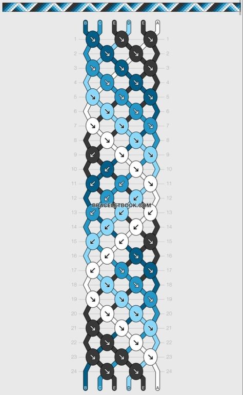 Bracelet Patterns Easy 3 Colors, Swirl Friendship Bracelet Pattern, Wwjd Friendship Bracelet Pattern, Bracelet Patterns Bracelet Book, Blue Bracelet Patterns, Simple Friendship Bracelets Patterns, Bracelet Templates Easy, Summer Bracelets Patterns, Bracelet Patterns 4 Colors