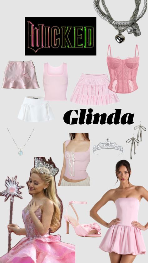 diy glinda the good witch costume wicked movie Glinda The Good Witch Costume, The Good Witch Costume, Good Witch Costume, 2 Person Halloween Costumes, Witch Aesthetic Outfit, Glinda Costume, Wicked Witch Costume, Witch Costume Diy, Glenda The Good Witch