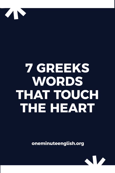 Explore seven Greek words that carry profound meanings, perfect for enhancing your vocabulary and understanding of the human experience. Each term delves into emotions and concepts that resonate on multiple levels. From ‘philoxenia’, representing warmth towards strangers, to ‘sophrosyne’, illustrating self-control, each word connects deeply with our lives. These enlightening selections from the Greek language can surely add richness to your conversations. Perfect for language learners and enthusiasts wishing to enrich their chessboard of vocabulary. Greek Meaningful Words, Simple Words With Meaning, Greek Words And Meanings Aesthetic, Words That Have Deep Meaning, Deep Meaning Words, Beautiful Words With Meaning, Greek Words And Meanings, Beautiful Greek Words, Ritual Ideas