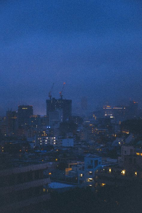 Moody Night Aesthetic, Moody Blue Photography, Blue Hour City Aesthetic, Dusk Blue Aesthetic, Moody Blue Aesthetic, Blue Hour City, Blue Night Aesthetic, Blue Hour Aesthetic, Navy Aesthetic