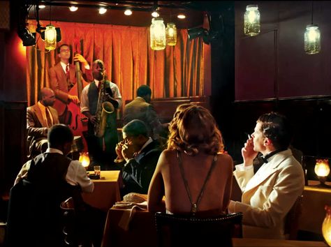 Cafe Society Movie, Terrence Loves You, Kristen Stewart Movies, Jazz Bar, Cafe Society, Jazz Art, Woody Allen, Jazz Club, Romantic Drama