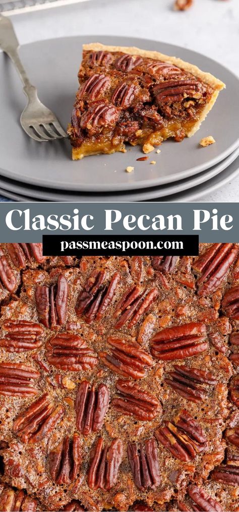 Indulge in the timeless delight of a classic pecan pie with this irresistible recipe. Enjoy the perfect balance of buttery, caramelized pecans and a luscious, gooey filling in a flaky, homemade crust. Pecan Pie With Homemade Crust, Pecan Pie Without Crust, Home Made Pecan Pie Recipes, Pecan Pie Recipe Pioneer Woman, Traditional Pecan Pie Recipe, How To Make Pecan Pie, Homemade Pecan Pie From Scratch, Easy Pecan Pie Recipe Simple, Deep Dish Pecan Pie Recipe