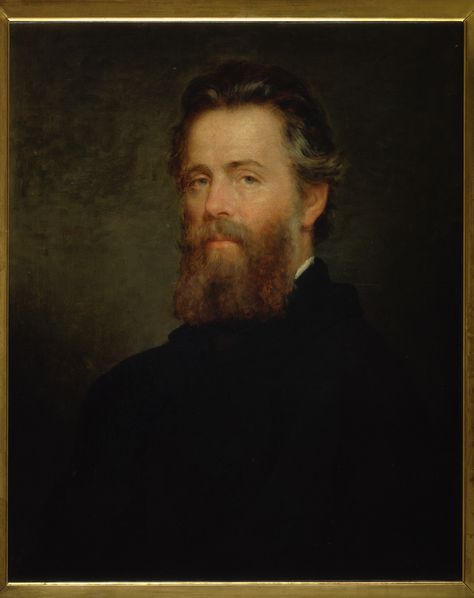 from The Melville Society: Herman Melville - J.O. Eaton Portrait - 1870 - by Permission of Harvard University Motivational Quotes For Employees, Thomas Hobbes, Herman Melville, Sense Of Life, American Literature, Famous Americans, American Life, A4 Poster, Mike Tyson