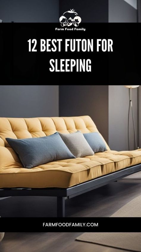 12 Best Futon for Sleeping: [year] Top Picks for a Restful Night's Sleep 26 Futon Man Cave, Futon Ideas Bedrooms, Boy Room With Futon, Futon Bedroom Ideas Small Spaces Layout, Futons For Small Spaces, Guest Room Futon Ideas, Futon Living Room Ideas Apartments, Futon Bedroom Ideas Small Spaces, Bedroom With Futon